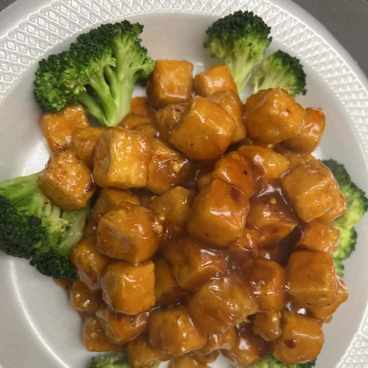 General TSO's Tofu左宗豆腐